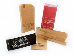 Bedrukte papieren zakken